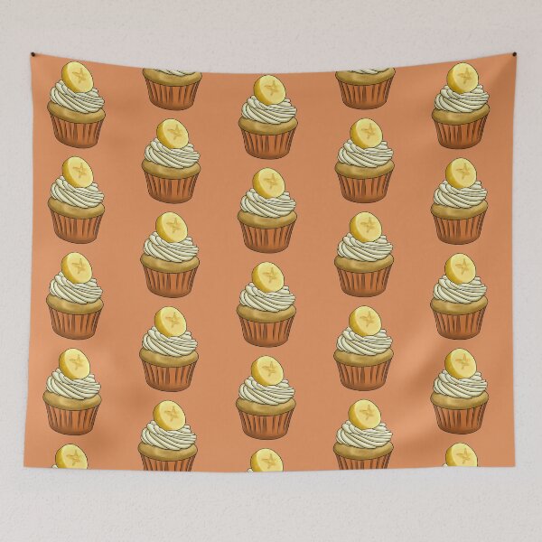 Item preview, Banana Cupcake designed and sold by Aichan01.