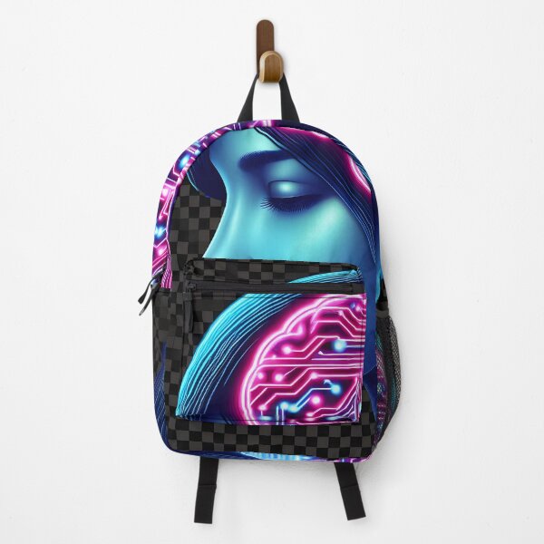 Item preview, Cyberpunk Brain with Circuit Lines designed and sold by JokesterTV777.