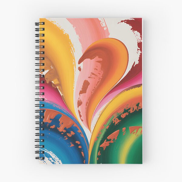 Item preview, Heatwave Bloom, Bold Painterly Abstract designed and sold by EasyTees4u.