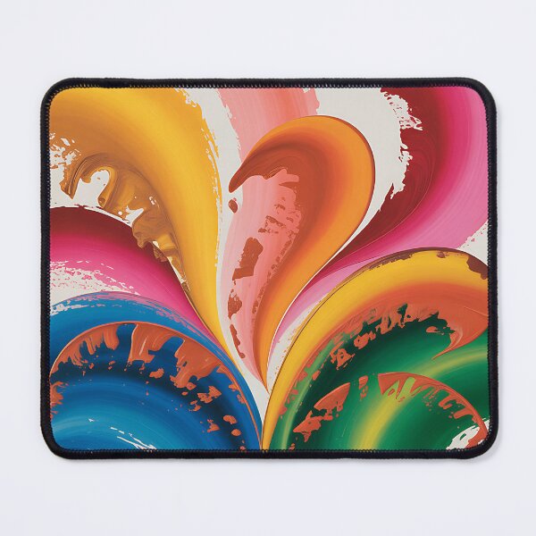 Item preview, Heatwave Bloom, Bold Painterly Abstract designed and sold by EasyTees4u.