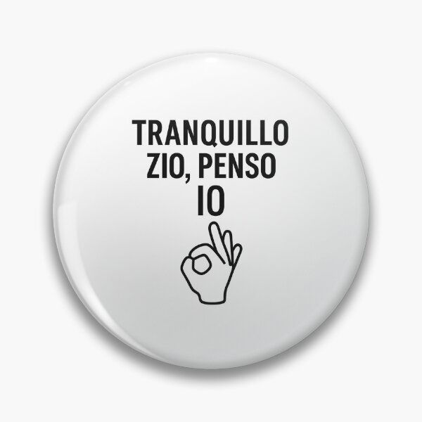 Item preview, tranquillo zio, ci penso io designed and sold by samuelesdesign.