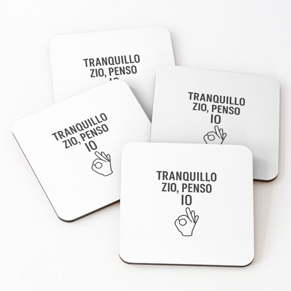 Item preview, tranquillo zio, ci penso io designed and sold by samuelesdesign.