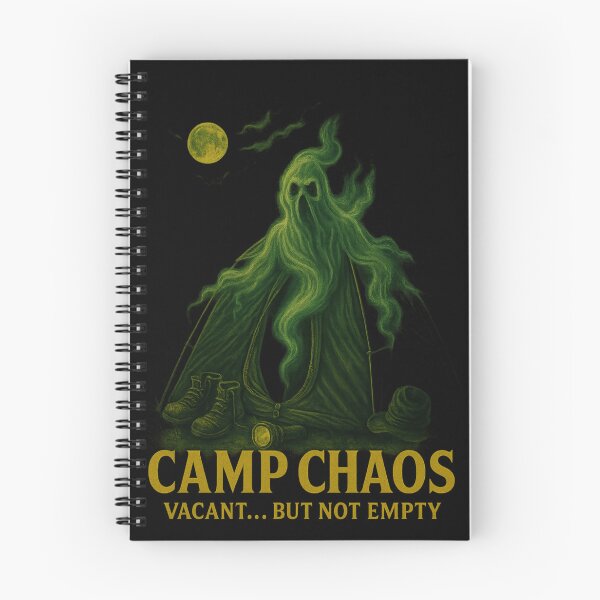 Item preview, Camp Chaos – Vacant… But Not Empty designed and sold by Camp Chaos by Wharf Wreckers.