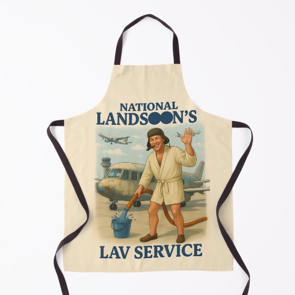 Item preview, National Landsoon’s Lav Service – Funny Aviation Movie Parody designed and sold by ATC HERO.