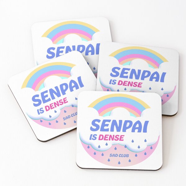 Item preview, Senpai es un club denso y triste. designed and sold by Deathoftheself.