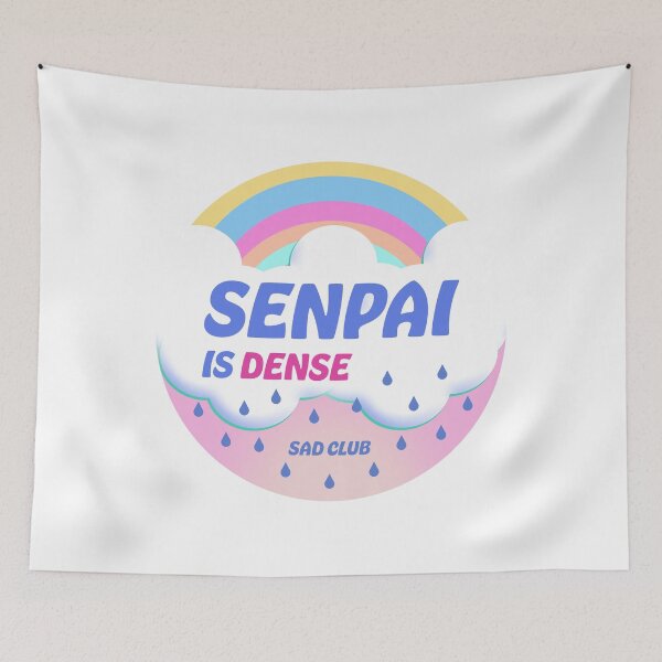 Artikelvorschau, Senpai ist ein dichter, trauriger Club entworfen und verkauft von Deathoftheself.
