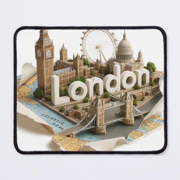 Item preview, London map designed and sold by Kogart.