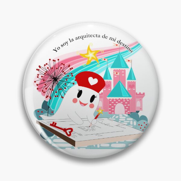 Item preview, Linda enfermera fantasma diseñando sobre planos su destino designed and sold by Almitanursa.