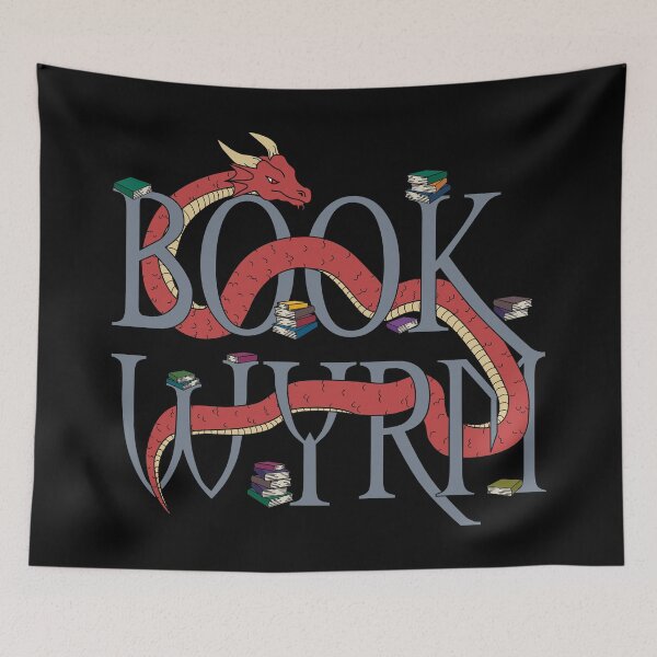 Item preview, Book Wyrm designed and sold by Heather H Designs .