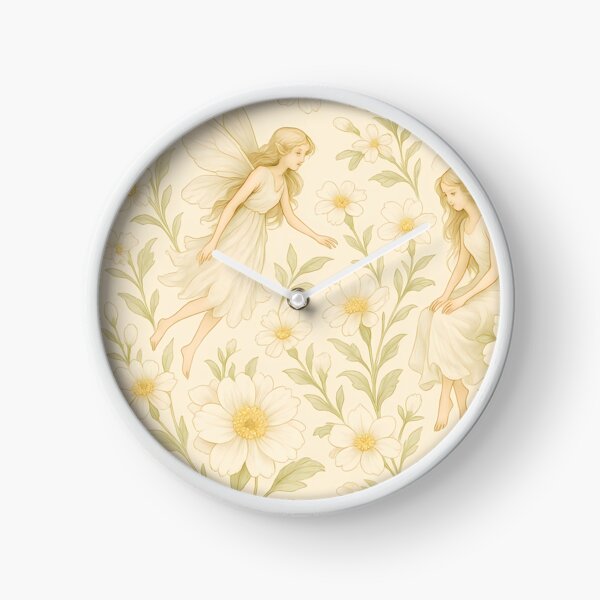 Item preview, Whimsical Cottagecore Fairies With Flowers designed and sold by Dragonlit.