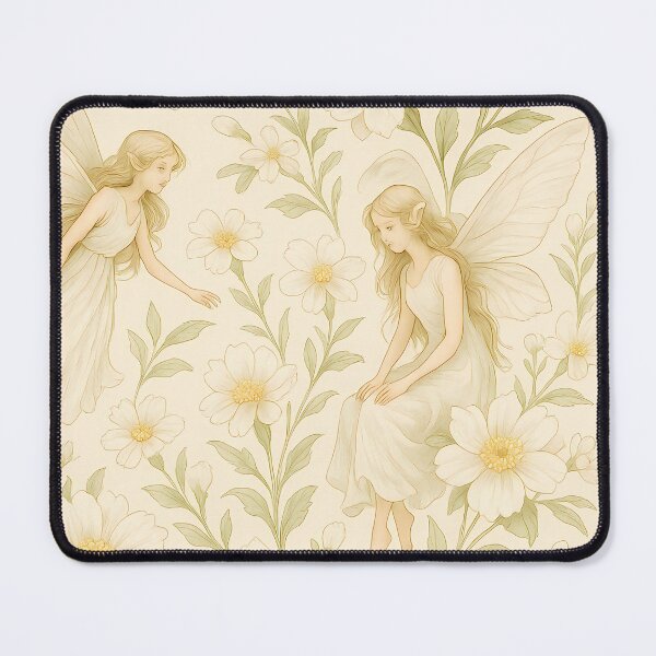 Item preview, Hadas caprichosas de estilo cottagecore con flores designed and sold by Dragonlit.