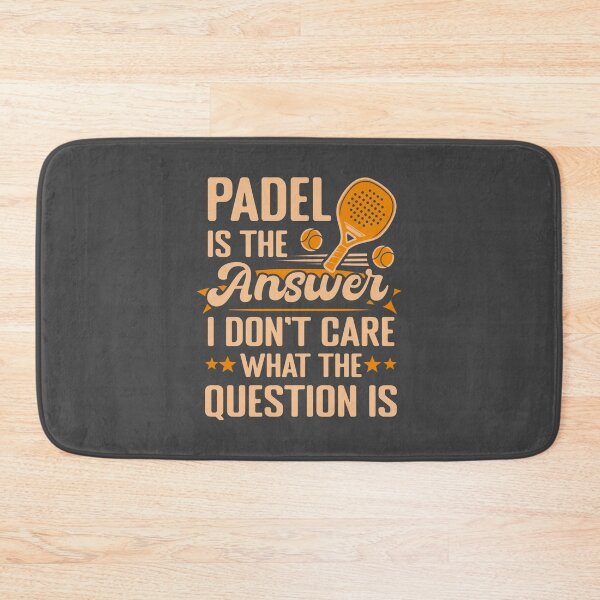 Item preview, Padel Is The Answer - Funny Racket Sport designed and sold by HimayaStudio.