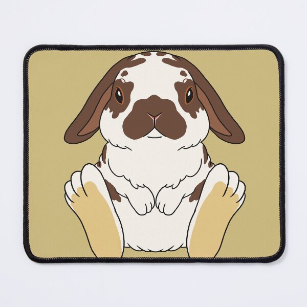 Item preview, Broken torte American Fuzzy Lop - spotted brown bunny designed and sold by tayaan.