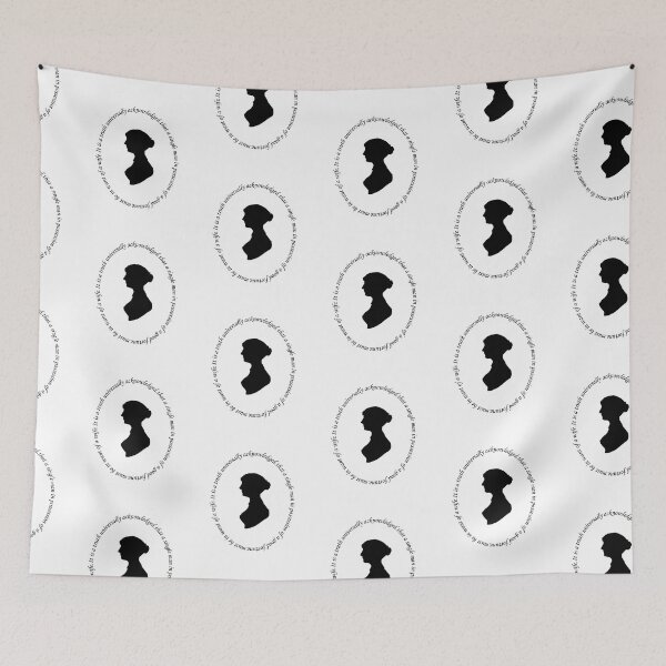 Item preview, Jane Austen designed and sold by Peggy Hilton Designs.