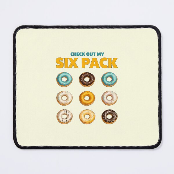 Item preview, Check Out My Six Pack Donuts – Funny Gym Food Lover Design designed and sold by girlstrend.