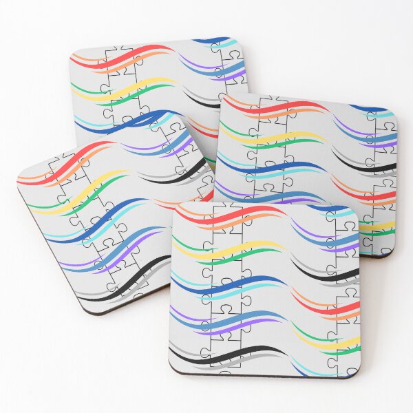 Item preview, The Rainbow "Puzzle" Connection designed and sold by MattBStickers.