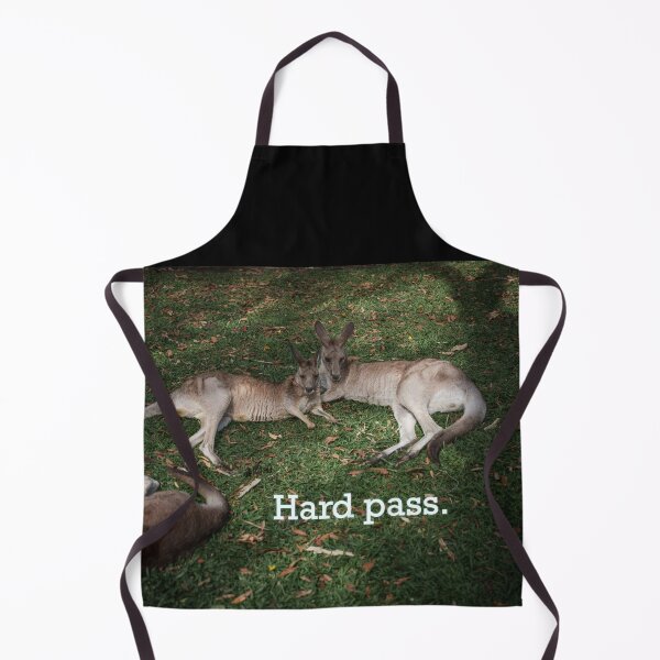 Item preview, Hard Pass - Funny Lazy Kangaroo Meme designed and sold by GrimBearItGoods.