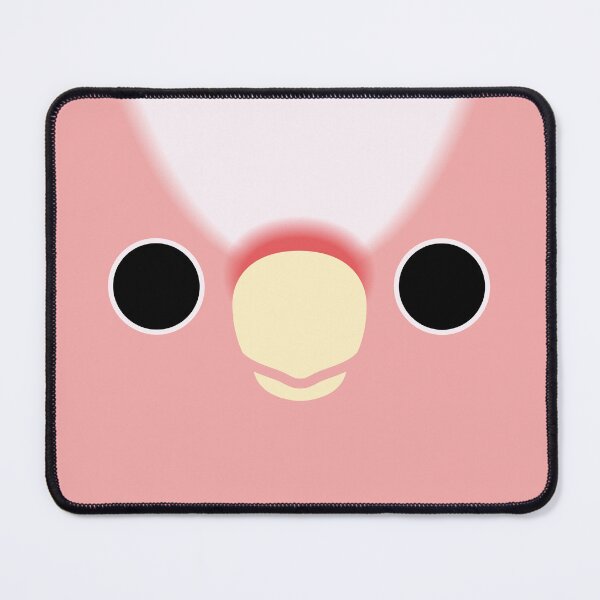 Item preview, The face of a Pink Cockatoo designed and sold by INKOYADO.
