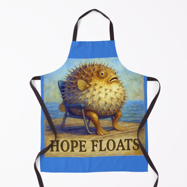 Item preview, Hope Floats Pufferfish designed and sold by Tridentulus.