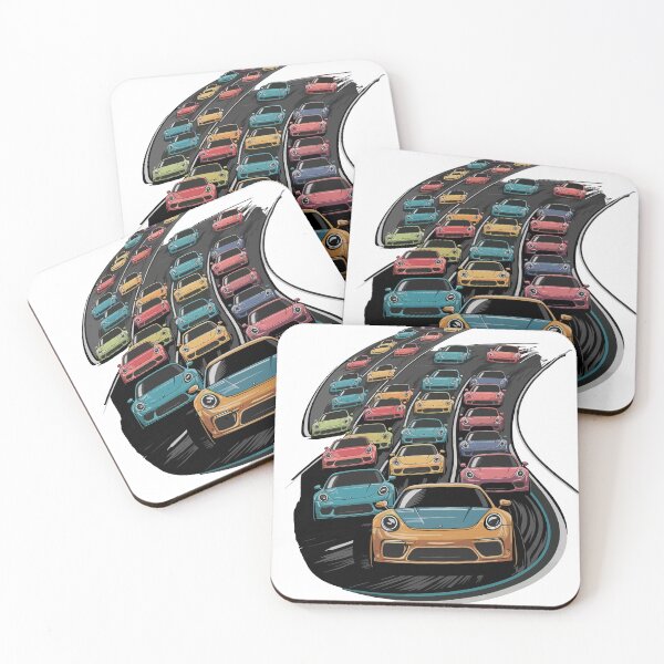 Item preview, Vintage Classic Car Circuit Race designed and sold by PrintCarClub.