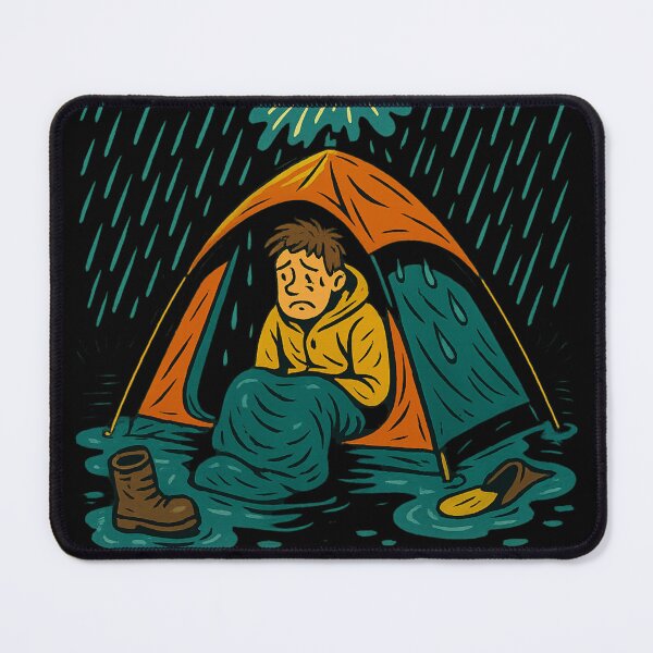 Item preview, Camp Chaos – Leaky Tent Trauma designed and sold by Camp Chaos by Wharf Wreckers.