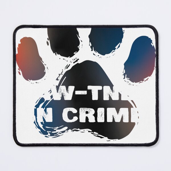 Item preview, Dog - Paw-tner in Crime Cop Pawprint designed and sold by The Pet Shop.