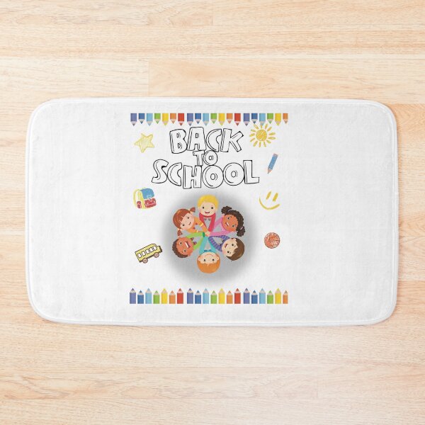 Item preview, Back to School Cute Kids & Colorful Crayons designed and sold by mayadesignshop.