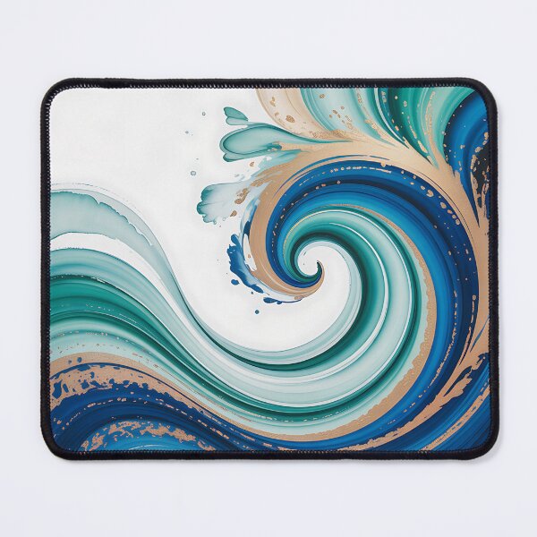 Item preview, Tidal Drift, Abstract Water Flow designed and sold by EasyTees4u.