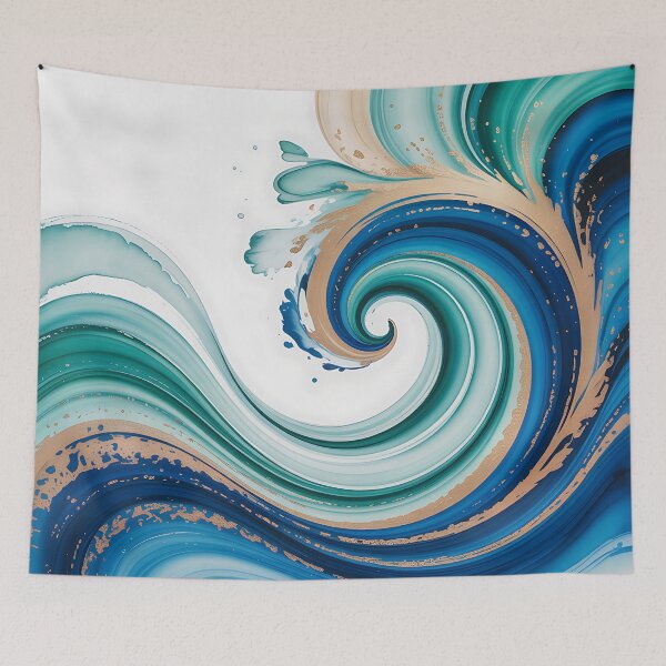 Item preview, Tidal Drift, Abstract Water Flow designed and sold by EasyTees4u.