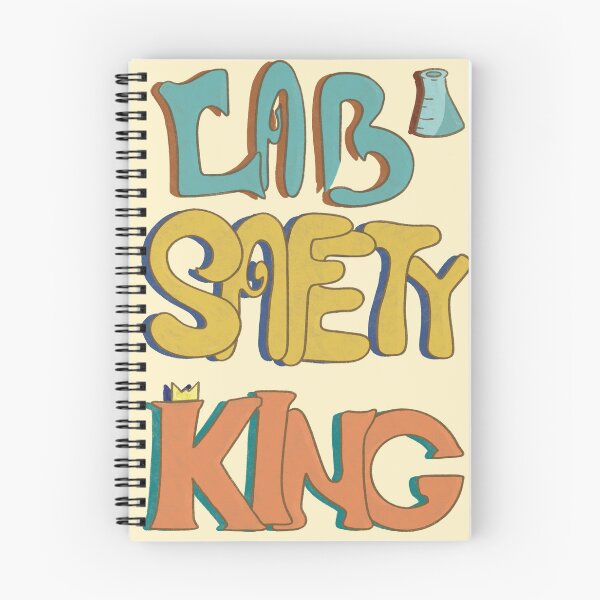 Item preview, Lab Safety King designed and sold by Bored-In-the-Dorm-Designs.