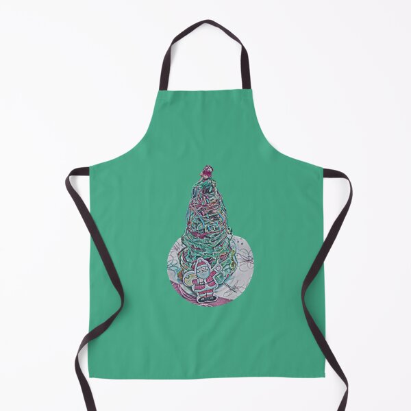 Item preview, Santa and Christmas Tree | Babbo Natale e l’albero di Natale | Weihnachtsmann und Weihnachtsbaum designed and sold by LenaBlueDesigns.