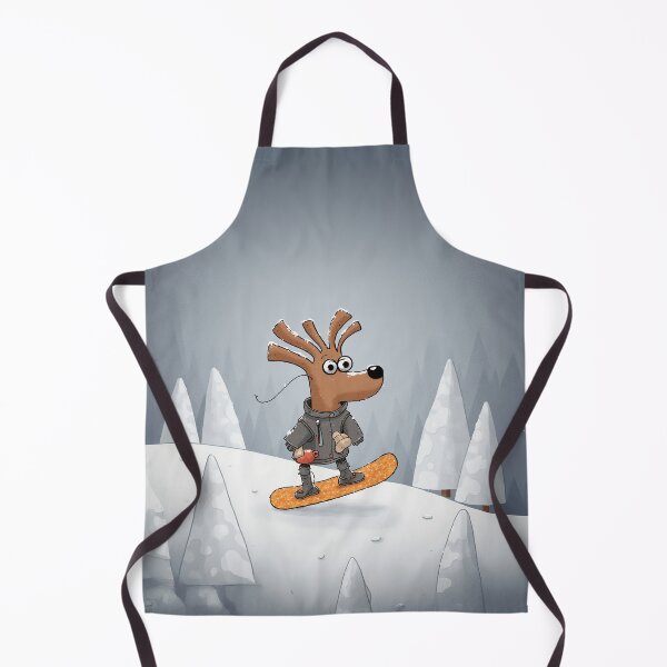 Item preview, Snowboard Pup – Winter Shredder in Style designed and sold by Whimsical Hug.