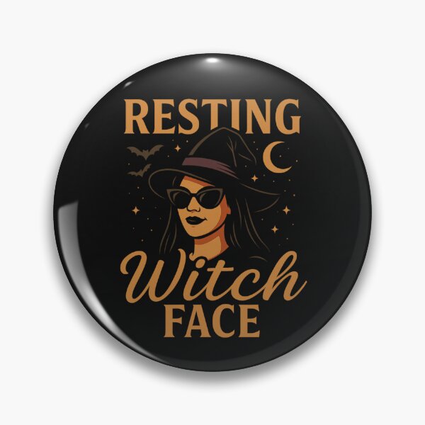 Item preview, Resting Witch Face designed and sold by ItsJust_Ry.