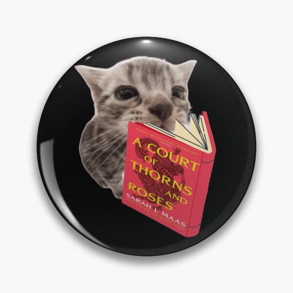 Item preview, ACOTAR - Cat Reading Aesthetic Bookish Bookaholic SmutTrope designed and sold by Maviartig.