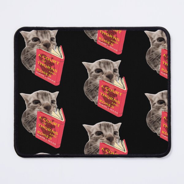 Item preview, ACOTAR - Cat Reading Aesthetic Bookish Bookaholic SmutTrope designed and sold by Maviartig.
