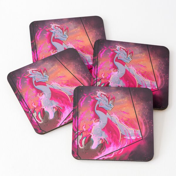 Item preview, pink dragon Vilain poster comic designed and sold by SaltBayTide.