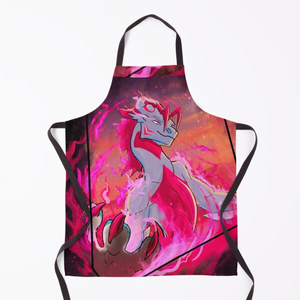 Item preview, pink dragon Vilain poster comic designed and sold by SaltBayTide.