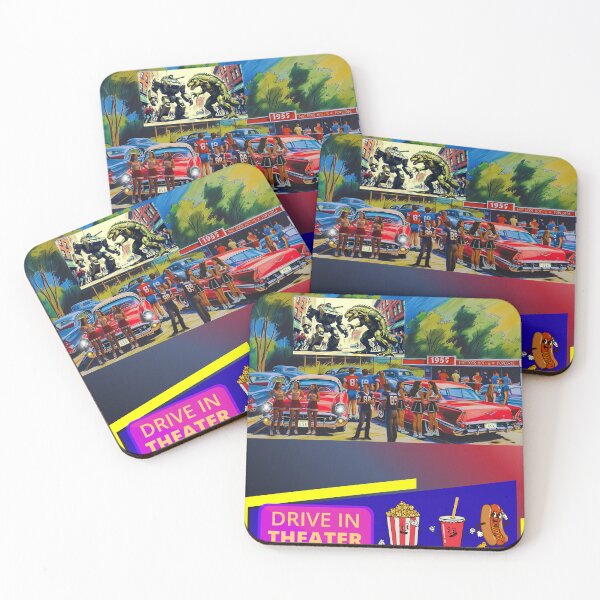 Item preview,  Blast from the Past Classic 1950's Classic Drive-in Theatre designed and sold by RodimusG1Art.