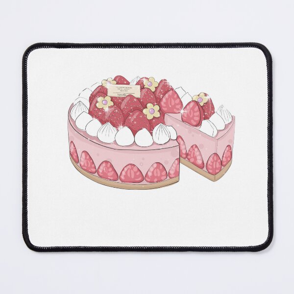 Item preview, Strawberry cake designed and sold by Allstuffcute.