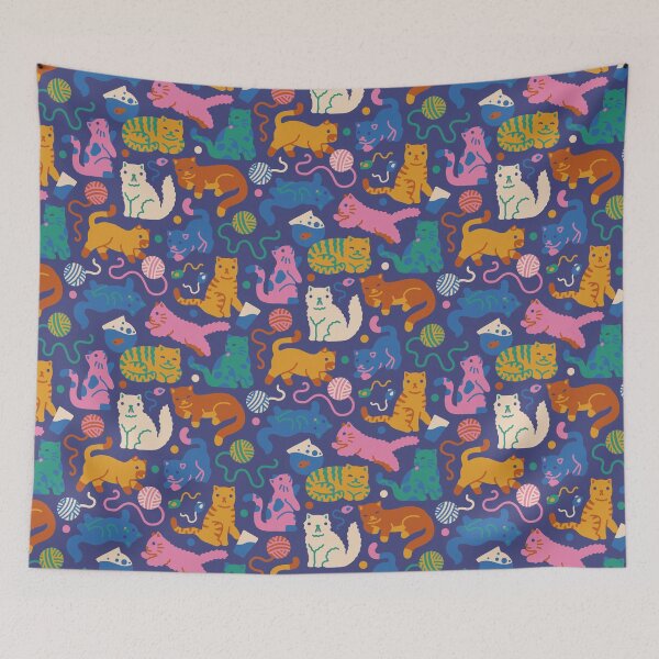 Item preview, Playful Cats designed and sold by Camille Chew.