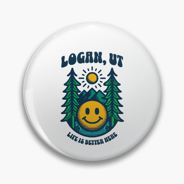 Artikelvorschau, Logan UT Das Leben ist besser hier Utah Mountains entworfen und verkauft von Guarddogdrive.
