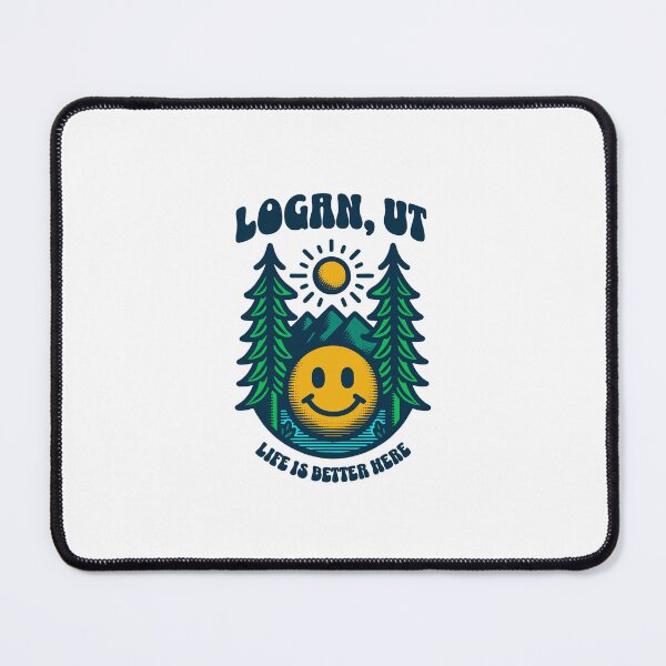 Item preview, Logan UT Life Is Better Here Utah Mountains designed and sold by Guarddogdrive.