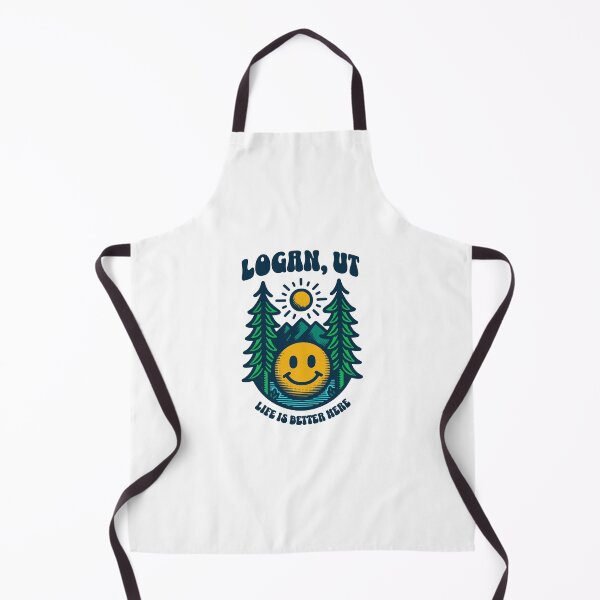 Item preview, Logan UT Life Is Better Here Utah Mountains designed and sold by Guarddogdrive.