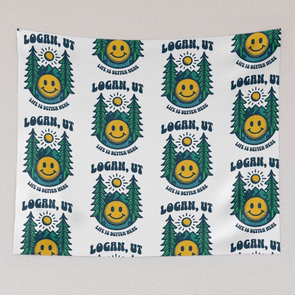 Item preview, Logan UT Life Is Better Here Utah Mountains designed and sold by Guarddogdrive.