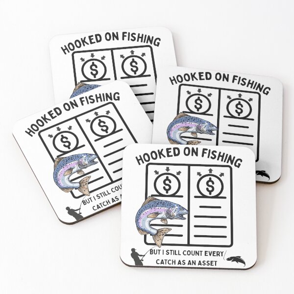 Item preview, Accountant Hooked on Fishing  designed and sold by lovearmywearco.