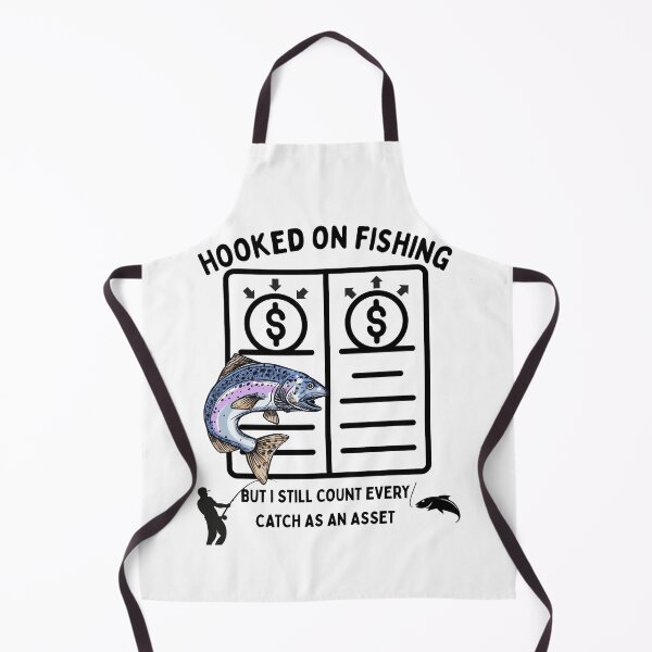 Item preview, Accountant Hooked on Fishing  designed and sold by lovearmywearco.
