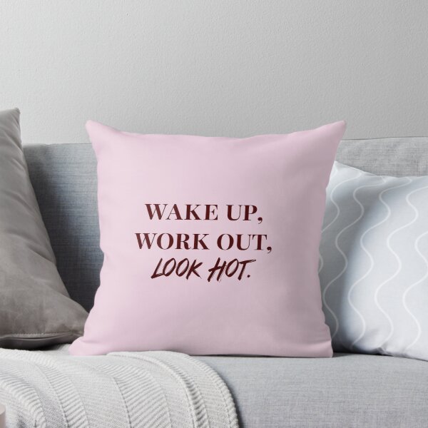 Item preview, Wake Up Work Out Look Hot – Gym Motivation Quote for Fitness Lovers designed and sold by girlstrend.