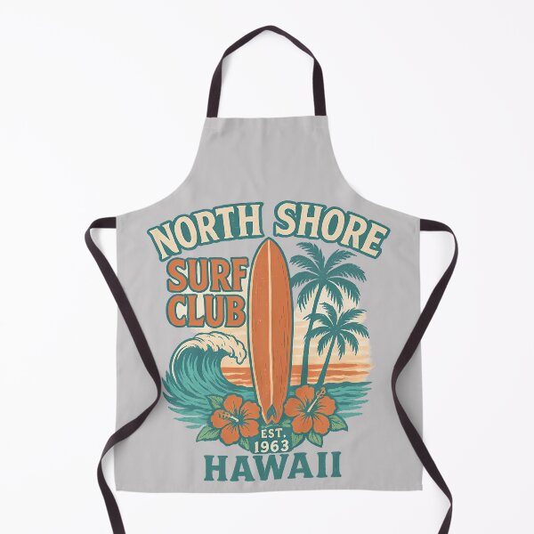 Item preview, North Shore Surf Club - Vintage Hawaiian Design designed and sold by CreativeGorillas.