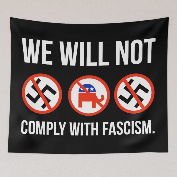 Item preview, We will not comply  designed and sold by Rachel the Artist .
