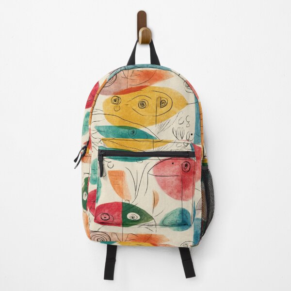Item preview, Mid-Century Modern Birds and Fish – Seamless Abstract Watercolor Pattern designed and sold by dawnleblanc55.